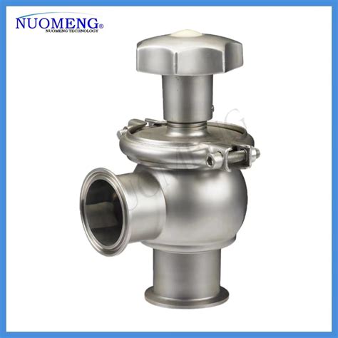 Sanitary Stainless Steel Manual Clamped Regulating Valve A No Rn