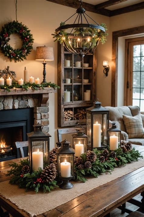 Farmhouse Christmas Living Room Decor Ideas Toolzview In