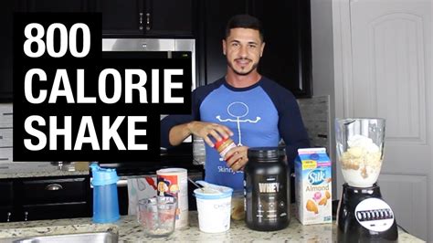 Best Homemade Mass Gainer Shake Recipe For Skinny Guys Calories