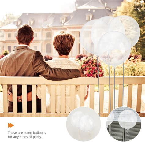 40 Pcs Ballons Dekoration Transparenter Wellenballon Wandverkleidung