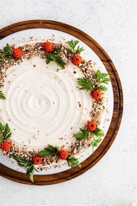 Naked Carrot Cake With Brown Butter Frosting Baker Street Society