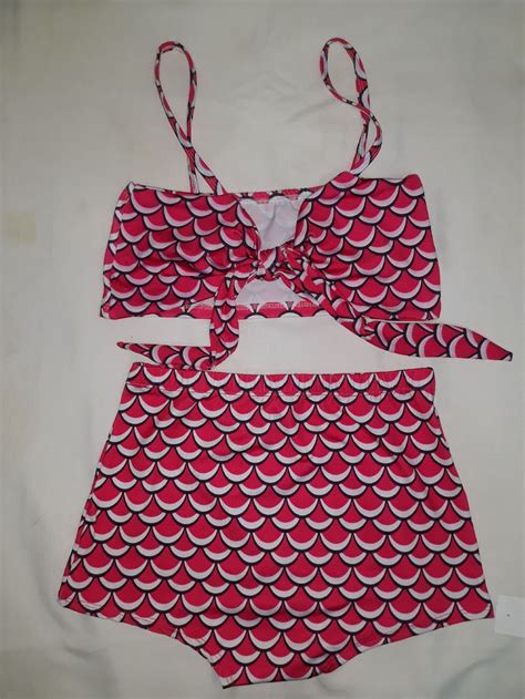 Conjuntinho Sereia Hot Pants Fantasia Carnaval Produto Feminino Nunca Usado Enjoei