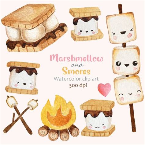 Making Smores Clipart