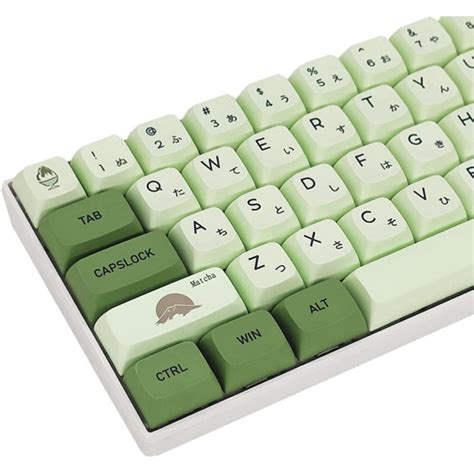 Jual KEYCAPS PBT MATCHA SINGLE SHOT XDA PROFILE SUBLIM MECHANICAL