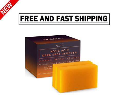 Valitic Kojic Acid Dark Spot Remover Soap Bars With Vitamin C Retinol