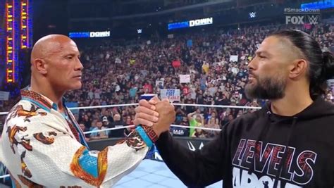 Reporte WWE Smackdown 3 1 The Rock Y Roman Reigns Lanzan Reto