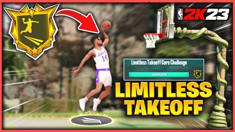 FASTEST Way To Finish Limitless Takeoff Core Challenge NBA 2K23 YouTube