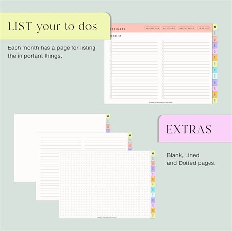 Minimalist Digital Planner For Ipad Goodnotes Android Undated