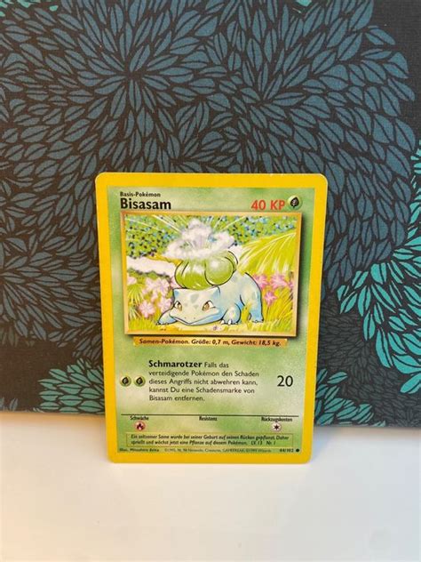 Bisasam Base Set Deutsch Kaufen Auf Ricardo