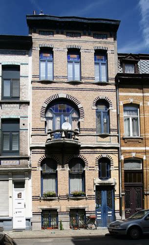 Art Nouveau Burgerhuis Van Schroyens Inventaris Onroerend Erfgoed