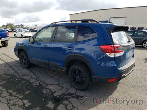 Report JF2SKAMC0NH494254 SUBARU FORESTER 2022 BLUE GAS Price And