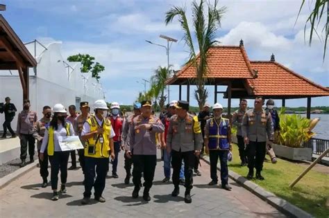 Gladi Pengamanan Dan Tinjau Venue Kapolri Pastikan Ktt G Berjalan