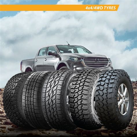 4x44wd All Terrain And Mud Terrain Atmt Tyres In Malaysia