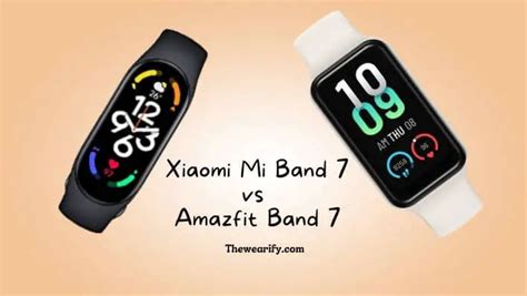 Xiaomi Mi Band 7 vs Amazfit Band 7: The Ultimate comparison