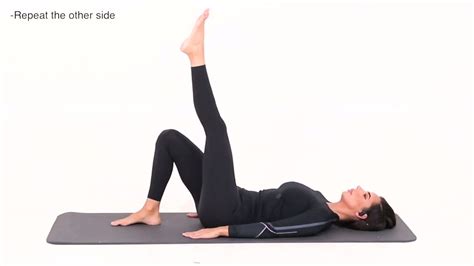 Lying Piriformis Stretch Youtube