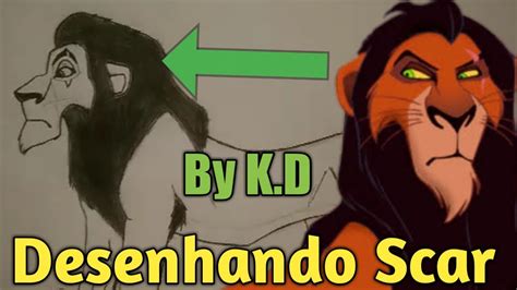 Desenhando Scar Rei Leão YouTube