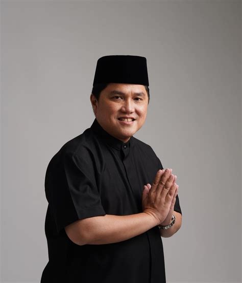 Erick Thohir Senyum Sumringah Digadang Calon Kuat Cawapres Ganjar Pada