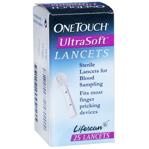 Buy OneTouch Ultra Soft Lancets Pack Of 25 In Wholesale Price Online