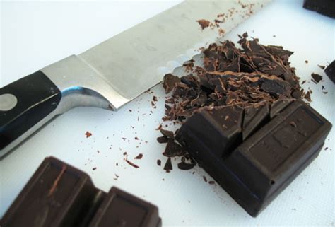 Quick Tip Chop Chocolate With A Serrated Knife Kitchn