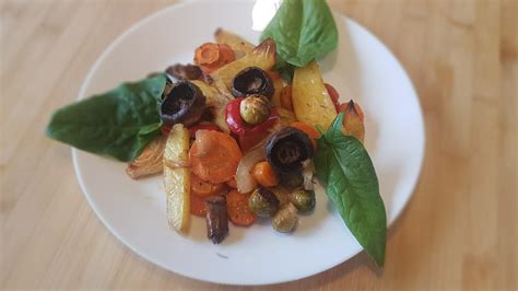 Delicious Roasted Vegetables At Oven A Recipe For A Slim Fit Youtube