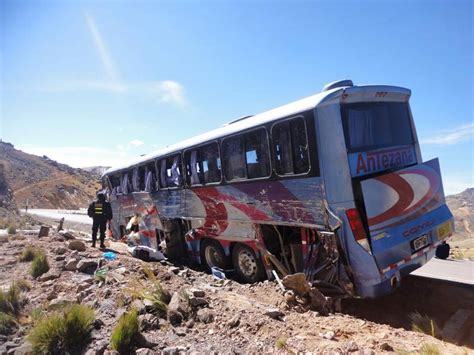 Heridos Deja Accidente De Bus Peru Correo