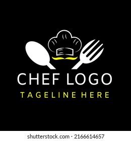 Chef Logo Design Chef Food Logo Stock Vector (Royalty Free) 2166614657 | Shutterstock