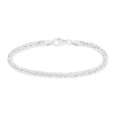 Bracelet Argent 925 19 Cm Femme Bracelet Souple MATY