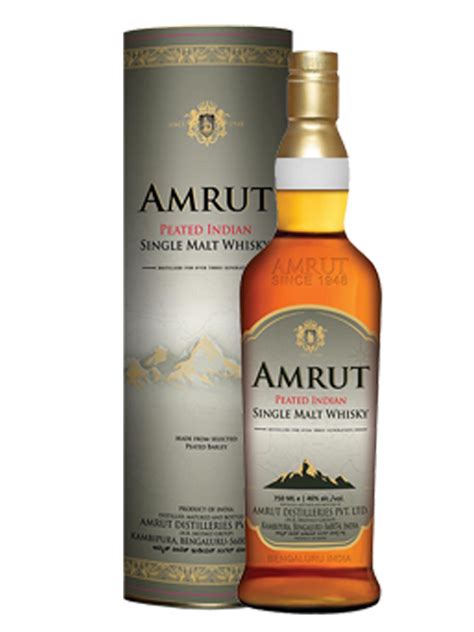 Amrut Peated Indian Single Malt Whisky House Of Malt