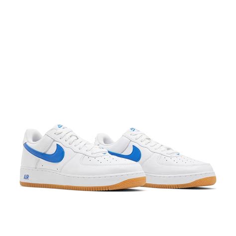 Nike Air Force 1 07 Low Color Of The Month Varsity Royal Gum Vip Sneakers