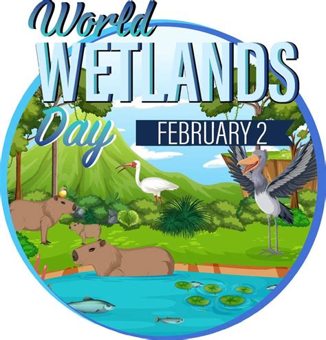 World Wetlands Day logo design 5253863 Vector Art at Vecteezy