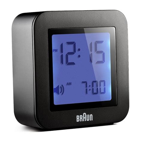 Braun liten vekkerklokke digital BNC018BK Elkjøp