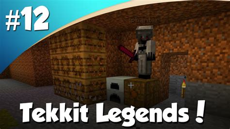 Minecraft Tekkit Legends Eerste Machine Gemaakt Youtube