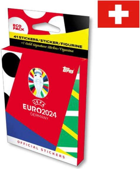 Topps Euro Sticker Eco Pack Swiss Edition Bol