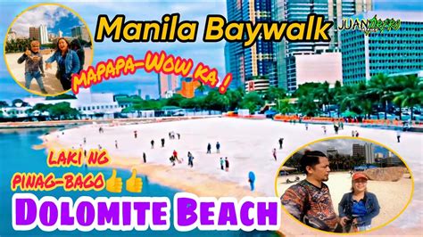 Manila Baywalk Dolomite Beach YouTube