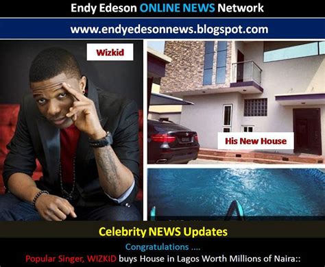 WIZKID Buys House In Lagos Worth Millions Of Naira (pics) - Celebrities ...