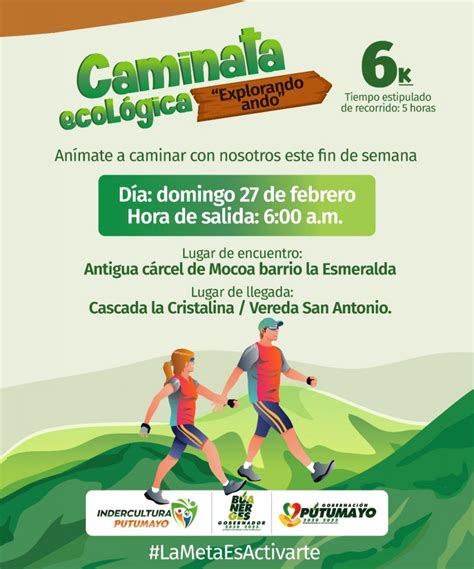 Plan Fin De Semana Caminata Ecol Gica Indercultura Putumayo