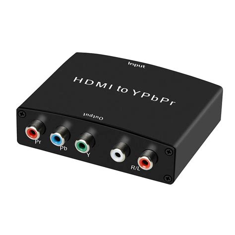 HDMI To Component Converter HDMI To YPbPr Component RGB 1080p Video