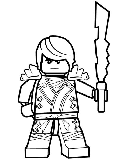 Coloriage Dessin Gratuit De Lego Ninjago T L Charger Et Imprimer