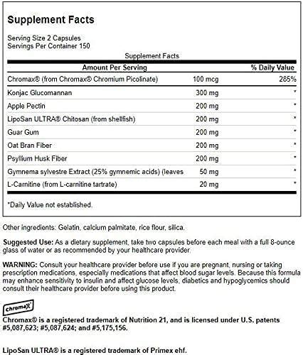 Swanson Glucomannan 300 Capsules Premium Weight Management Supplement