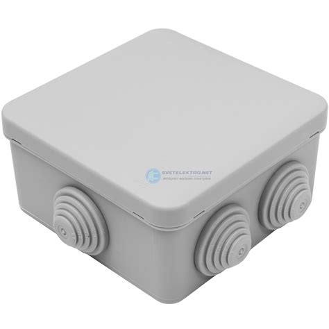 Коробка распределительная 100х100х50мм IP55 серая IMT35091 Systeme ...