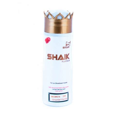 Дезодорант Shaik W246 (Yves Saint Laurent Black Opium) 200 ml копия