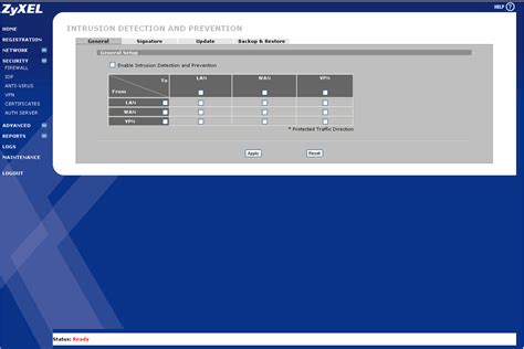 Персональный межсетевой экран ZyXEL ZyWALL P1