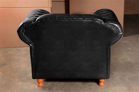 Conjunto De Sof Lugares E Poltrona Chesterfield Capiton Lu S Xv