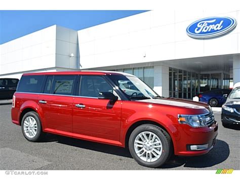 2016 Ruby Red Ford Flex SEL 111927470 Photo 5 GTCarLot Car