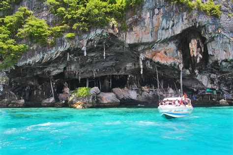 Viking Cave in Phi Phi Island - Unique Natural Attraction on Koh Phi ...