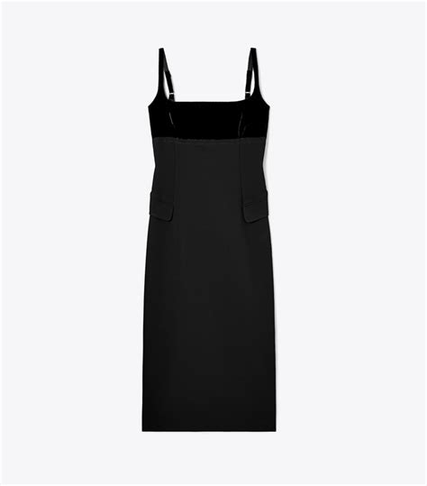 Crepe Slip Dress Women S Designer Dresses Tory Burch