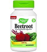 Nature S Way Beetroot Capsules 1 000mg Per Serving Natural Source