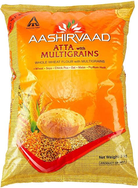 Aashirvaad Multigrain Atta 10kg Amazon Co Uk Grocery