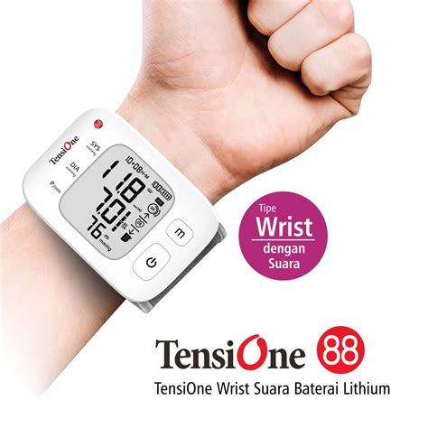 Jual ONEMED Tensimeter Digital Tensi One Wrist 88 Suara Tensimeter