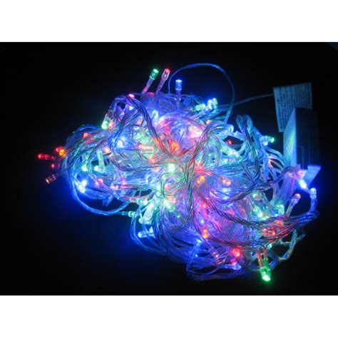 25M 500 LED Christmas Icicle Lights - Multi